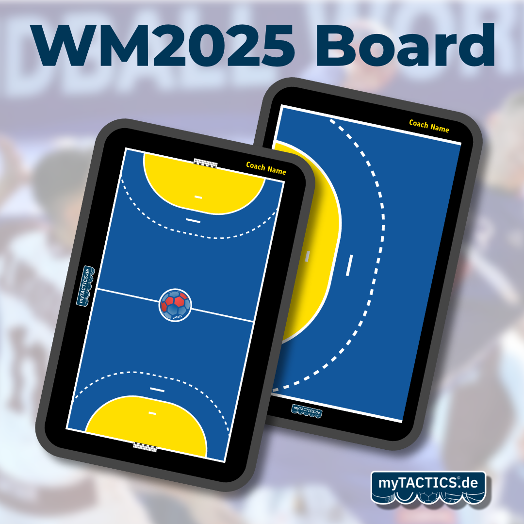 Handball WM 2025 Taktikboard Gr. L